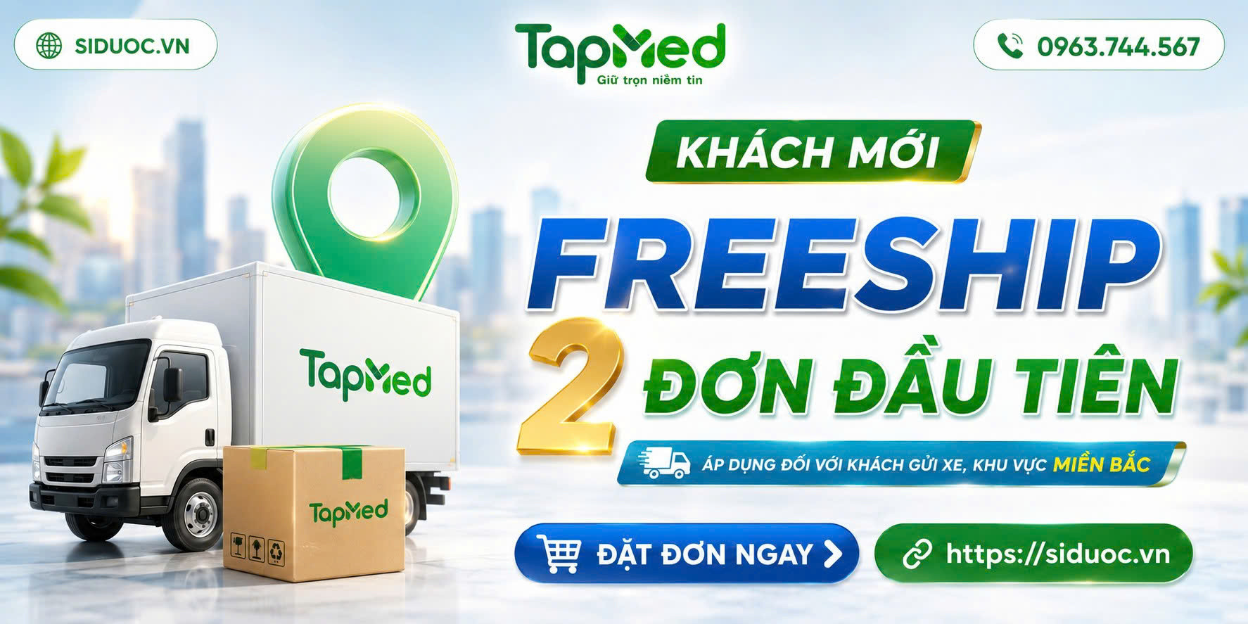🚚 ƯU ĐÃI KHÁCH MỚI – FREESHIP 2 ĐƠN ĐẦU TIÊN 🎉